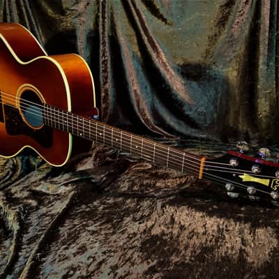 1988 Guild Acoustic Guild GF30sbx Vintage Gruhn/Walker Sunburst Flame Maple Archback Acoustic image 2