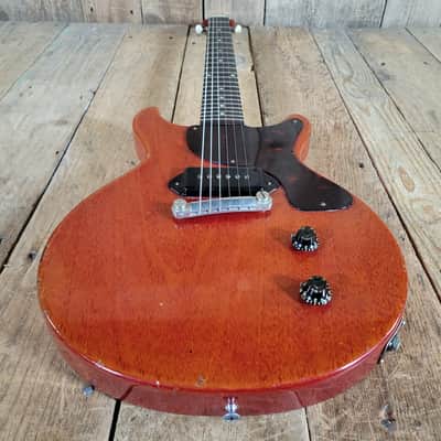 Gibson Les Paul Jr with 1958 Neck Profile & Body Style - early 1959 - Cherry image 8