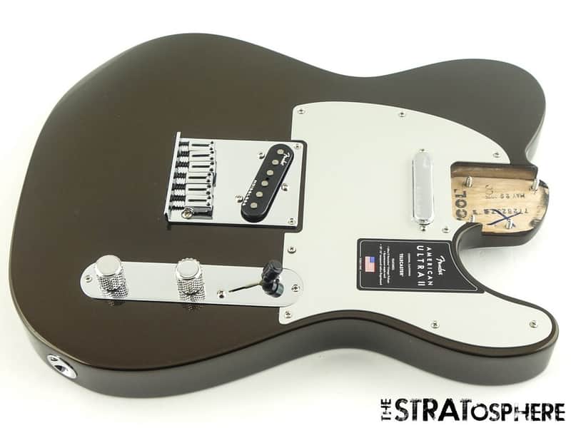 Fender American Ultra II Tele LOADED BODY USA Telecaster S-1 Switch Texas Tea image 1