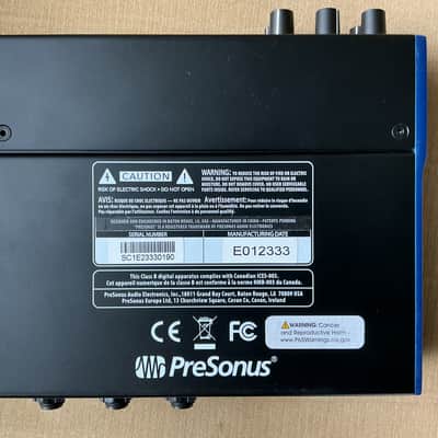 PreSonus Studio 24C 2x2 USB-C Audio / MIDI Interface 2019 - Present - Black image 3