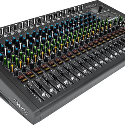 Mackie ONYX24 24-Channel Analog Mixer w/ Multi-Track USB+SE Electronics Mic image 13