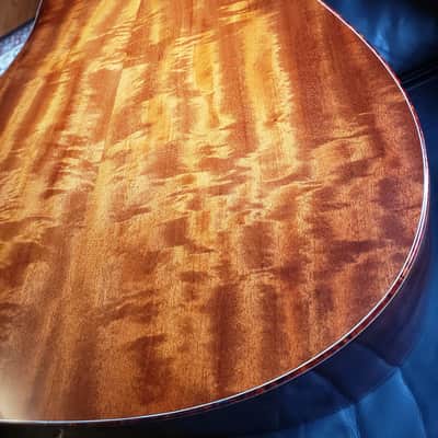 Square Deal Guitar Company | JN | Serial No. 151 | Nitrocellulose | Red Spruce [Adirondack] & Beeswing Mahogany image 9