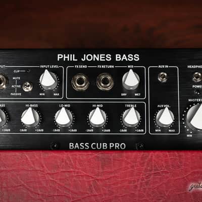 Phil Jones Bass BG-120 Bass Cub Pro 2x5” 120W Combo Amp w/ Cover – Red image 3