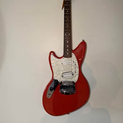 Fender Kurt Cobain Signature Jag-Stang Left-Handed- Fiesta Red image 1