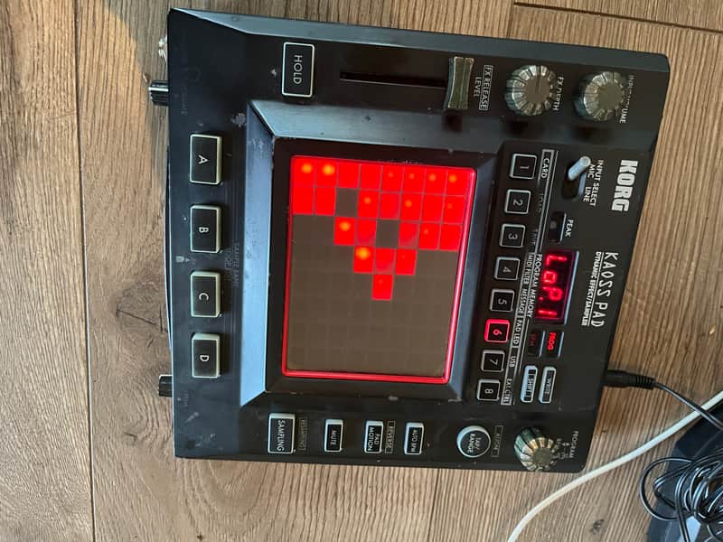 Korg KP3 Kaoss Pad 3 Dynamic Effect / Sampler 2000s - Black image 1