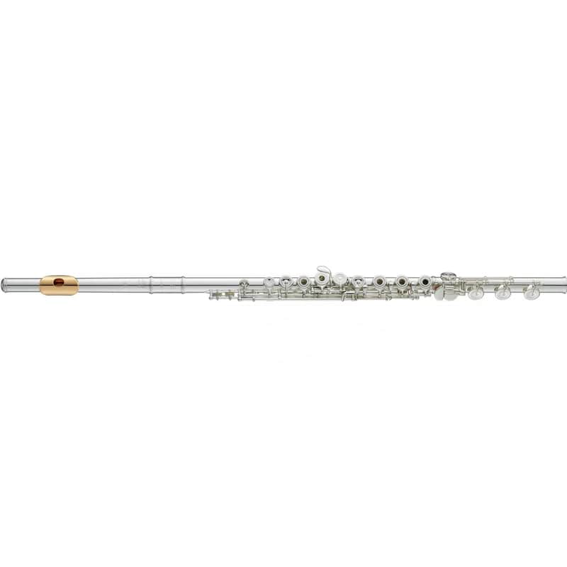 Yamaha Model YFL-577HCT/LPGP Professional Flute with Gold Lip Plate image 1