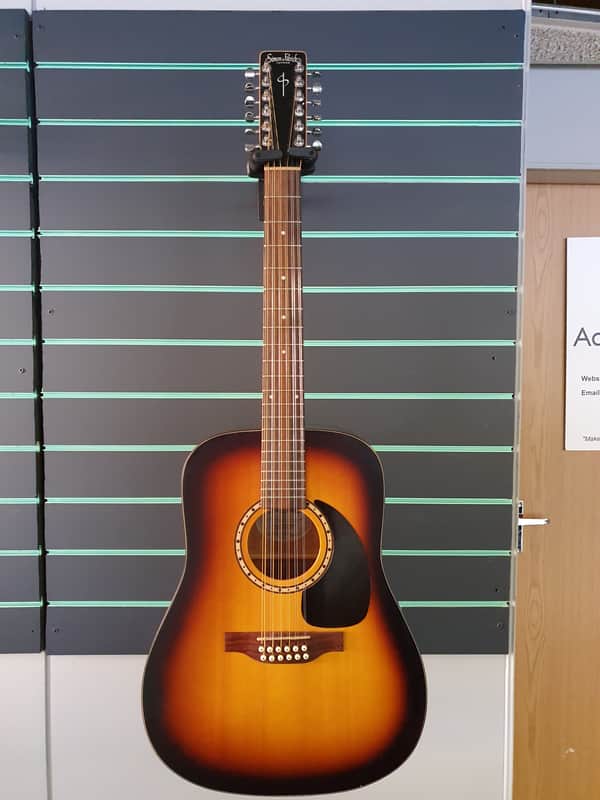 Simon & Patrick Songsmith 12 Sunburst Dreadnought 12 String Acoustic Guitar image 1