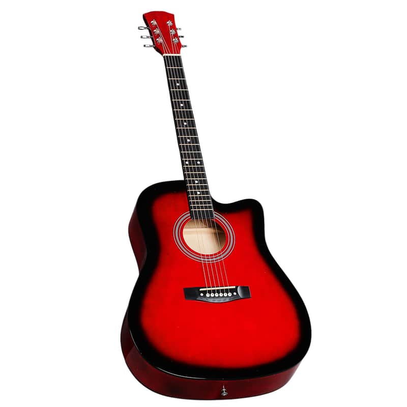 🎸Acoustic Guitar +Soft Case/Gig Bag +Tuner +Strap +Picks!🎸