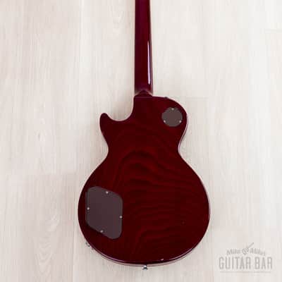 1996 Gibson Les Paul Standard Flame Top Wine Red One-Piece Body, 100% Original w/ Case image 3