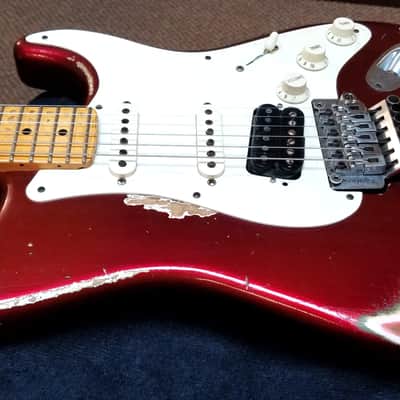 used 2012 Fender Custom Shop Greg Fessler Masterbuilt 1956 Stratocaster Relic HSS Floyd Rose, Excellent Condition with OHSC! image 15