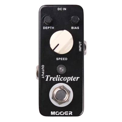 Mooer MTR1 Trelicopter Optical Tremolo Effects Pedal image 3