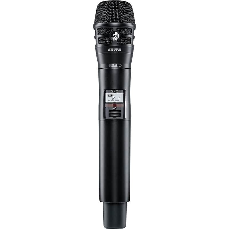 Shure QLXD2/K8B Handheld Transmitter with KSM8 Capsule Regular Band G50 image 1