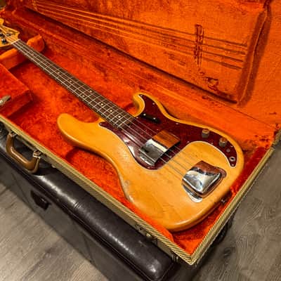 Fender Precision Bass 1968 - stripped finish image 8