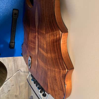 SKR Custom Koa Semi hollow 2018 Natural/Gloss Lacquer image 12