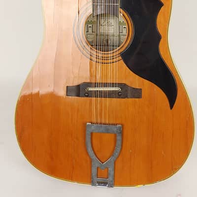 EKO Ranger VII Italian 12 String Acoustic Guitar w/Hard Case image 1