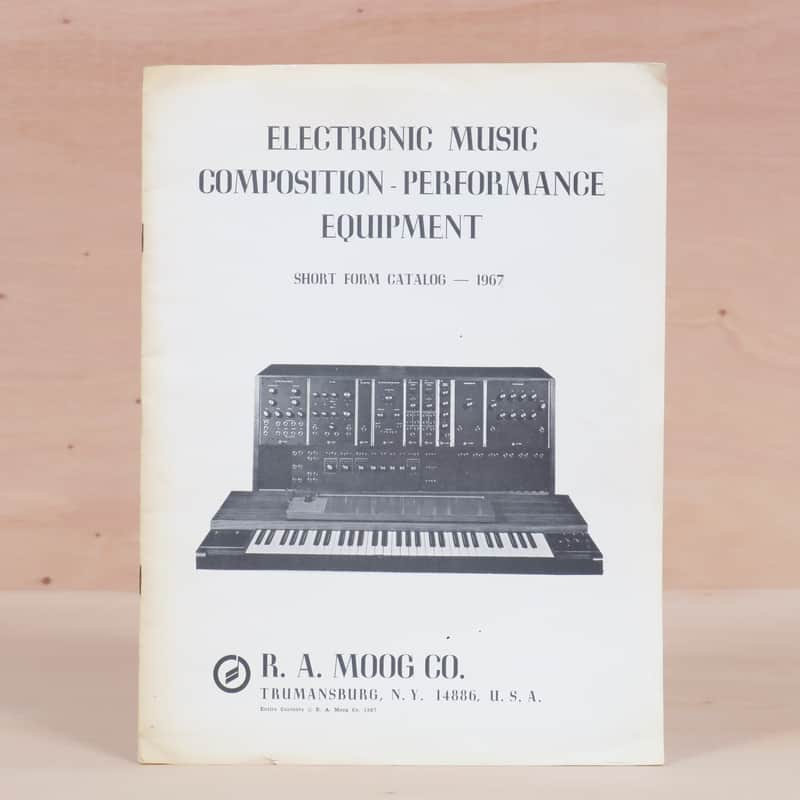 R.A. Moog Co. Trumansburg Short Form Catalog 1967 image 1