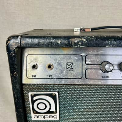 Ampeg B-100 G-100 2-Channel 20-Watt 1x10" Bass Guitar Combo 1977 image 2