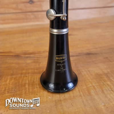Bundy Resonite Clarinet with Bundy Hard Case - As Is, Needs Repair image 3