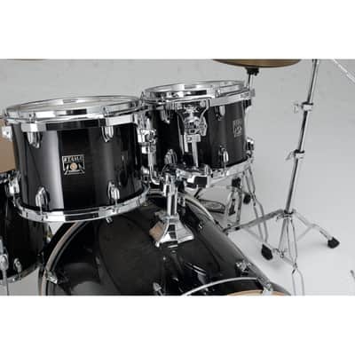 Tama Superstar CL Maple 7pc Drum Set Transparent Black Burst image 4