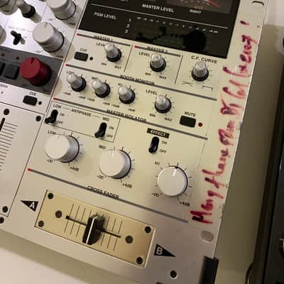 Mixer Vestax PMC CX Carl Cox autographed image 5