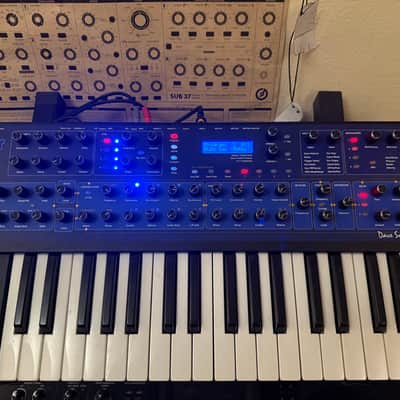 Dave Smith Instruments Mono Evolver 32-Key Monophonic Synthesizer 2006 - 2010 - Blue with Wood Sides