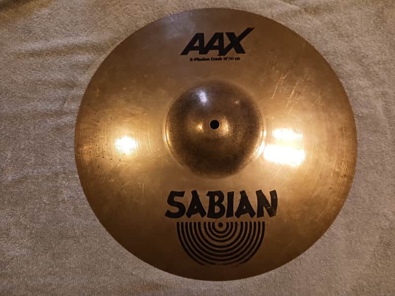 Sabian 16" AAX X-Plosion Crash Cymbal 2019 - Present Brilliant image 1