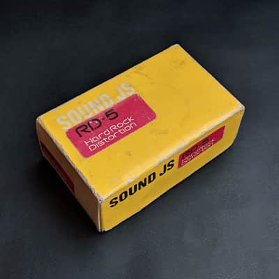 Sound JS RD-5: Hard Rock Distortion - RARE vintage soviet pedal, Made in USSR 90s image 8