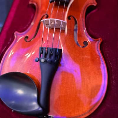 Strunal SchÃ¶nbach Stradivarious 4/4 Violin - Golden Brown SV-160 image 4