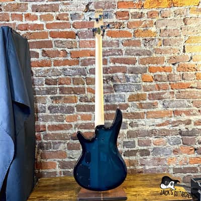 Ibanez GSR200FM Gio Soundgear 4-String Electric Bass (2000s - Transparent Blueburst) image 5
