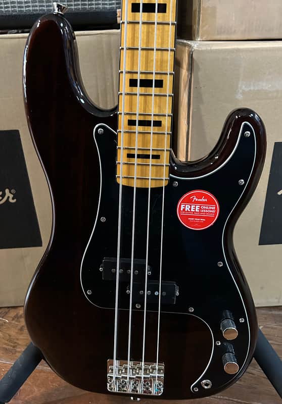 Squier Classic Vibe’70s Precision Bass 2026 - Walnut / 8lbs. 3.3oz. #ISSH25000611 image 1