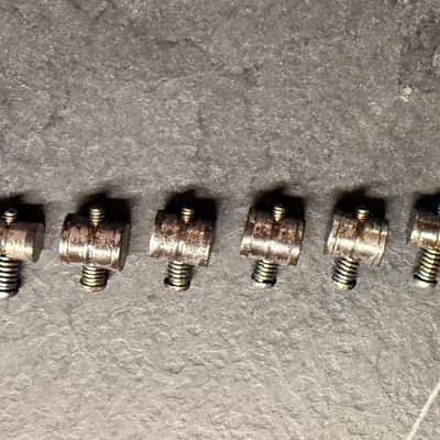 Fender Vintage Saddles offset Mustang, Jaguar, jazzmaster 1973 - Nickel image 6