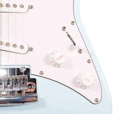 Cutlass SSS Electric Guitar - Daphne Blue image 6
