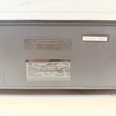 Fisher CR-W780A Dual Cassette Deck – Auto Reverse Stereo Tape Player/Recorder 1990's image 9