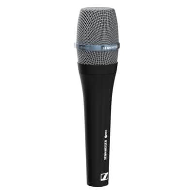 Liquid Audio - Sennheiser E 965 Condenser Handheld Vocal Microphone Bundle w/Pig Hog PHM10 8mm Mic Cable Polishing Cloth image 5