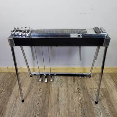 1967 Emmons Pedal Steel S-10 3x4 Push/Pull - Black Mica Free Shipping image 3