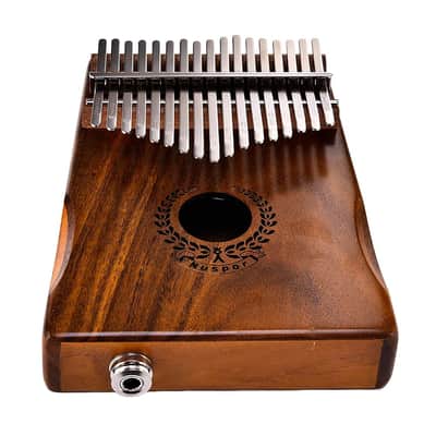 17 Key EQ Kalimba Thumb Piano with Bag, Cable and Accessories image 6