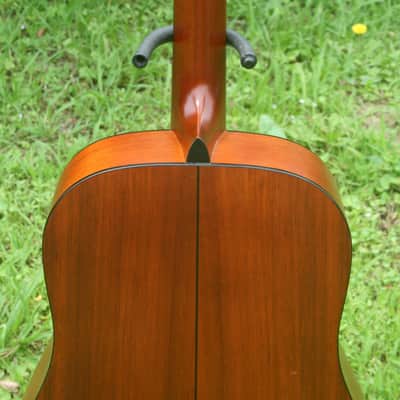 1990 Yairi semi-dreadnought size Acoustic Guitar 40-LO - Natural+Martin Hard Case image 7