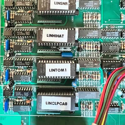 LinnDrum LM-2 EPROMs for Oberheim DX Drum Machine