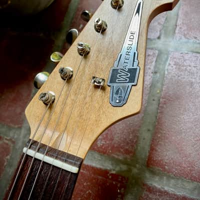 Waterslide Offset Black W/ Mojo UK Decosonic Pickups & Descendant Vibrato NEW (Authorized Dealer) image 18