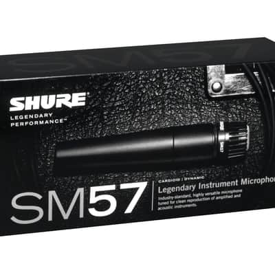 Shure SM57-LC Cardioid Dynamic Instrument w Microphone Mic Clip NEW image 4