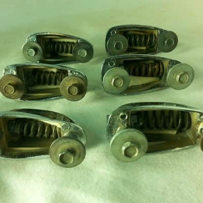 *Slingerland 6x Sound King Tom Drum Lugs Chrome Small Hex/Washer Vintage 60s-70s image 4
