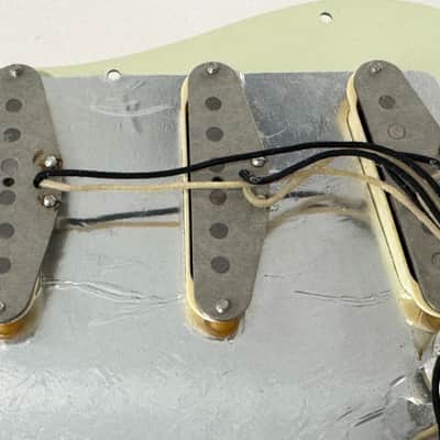 Fender Custom Shop 69 Stratocaster Loaded Pickguard Mint Green image 4
