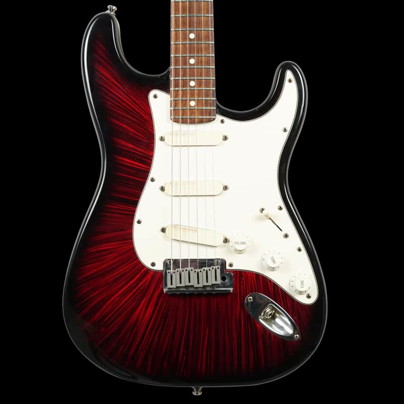 Fender Stratocaster Plus Deluxe, Firestorm Red image 1