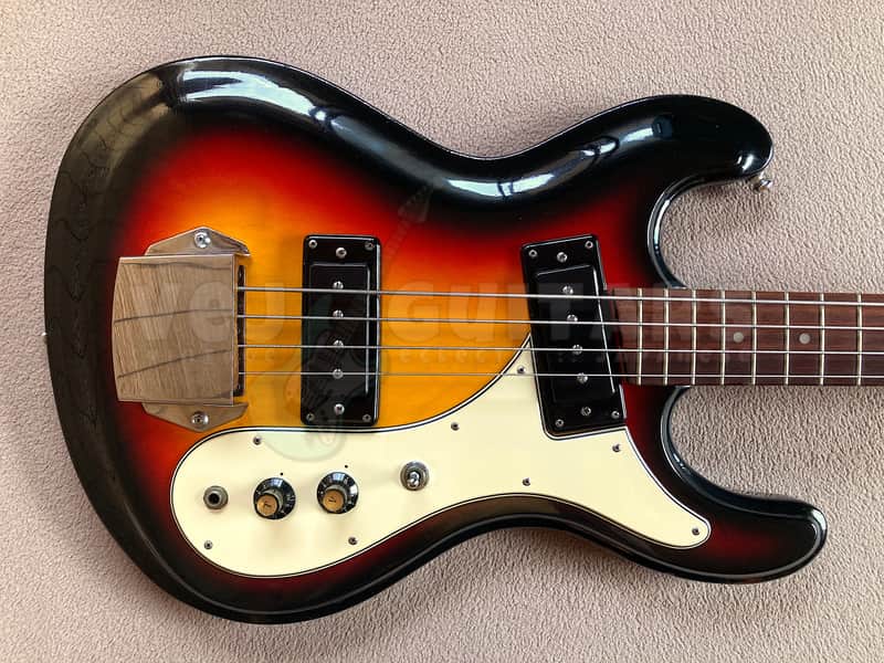 ARIA DIAMOND 1720 BASS c.1971 - w/HSC - UNIVOX HI-FLIER PHASE II MIJ image 1