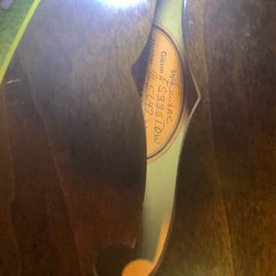 Gibson ES-335 TDW 1970 - orange label image 6