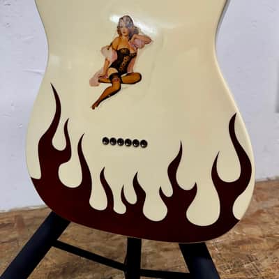 ‘03 Fender Classic Series Flame '69 Telecaster® Thinline 1/100 w/HSC image 10