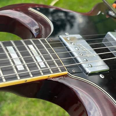RARE 1974 Greco SG-600 (Angus Young AC/DC Inspired) … Maxon U-1000 PAF REPLICA + Batwing Pickguard + Vibrola ... Made in Japan Lawsuit Era + GIGBAG image 21