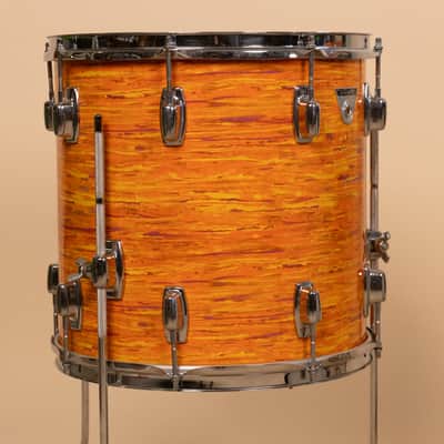 1970s Ludwig Standard Mod Orange Drum Set Bild 5