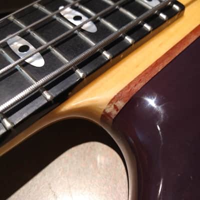 Peavey Rudy Sarzo Signature Bass 1991 Translucent Black image 14