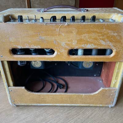 1956 Fender Super 5E4 Narrow Panel 18-Watt 2x10" image 6